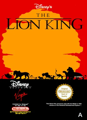 Lion King, The (Europe) box cover front